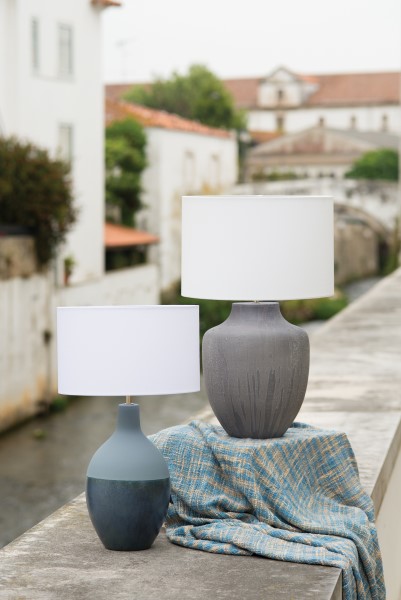 (image for) Table Lamp - Textured Grey Base