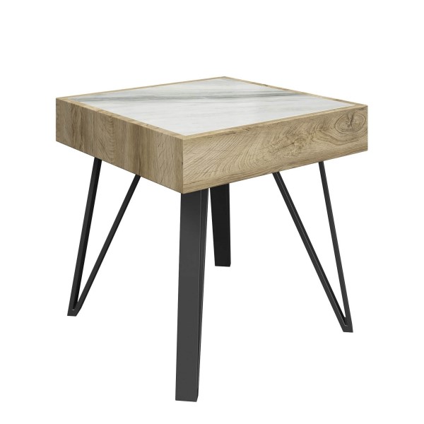 (image for) Ceramic Side Table - White